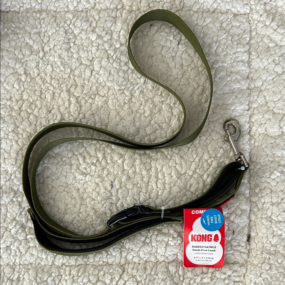 KONG Olive Green Dog Leash